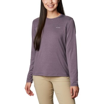 Columbia Ženske Majice S Kapuljačom - Gran Paradiso Long Sleeve Ljubičaste | ZFVM-50361